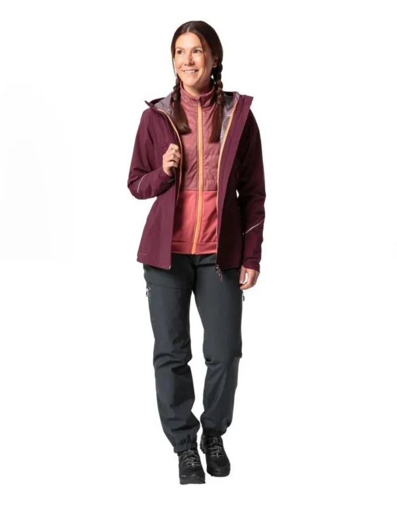 Veste de Vélo 3-IN-1 Vaude Yaras Femme