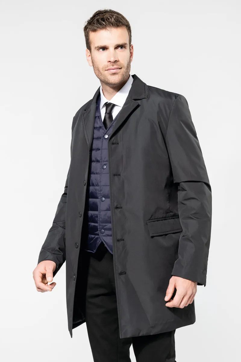 Trench structuré homme