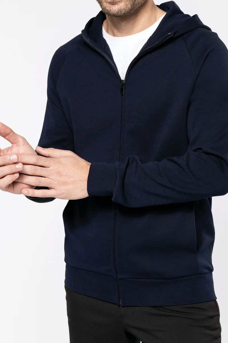 Veste zippée à capuche homme