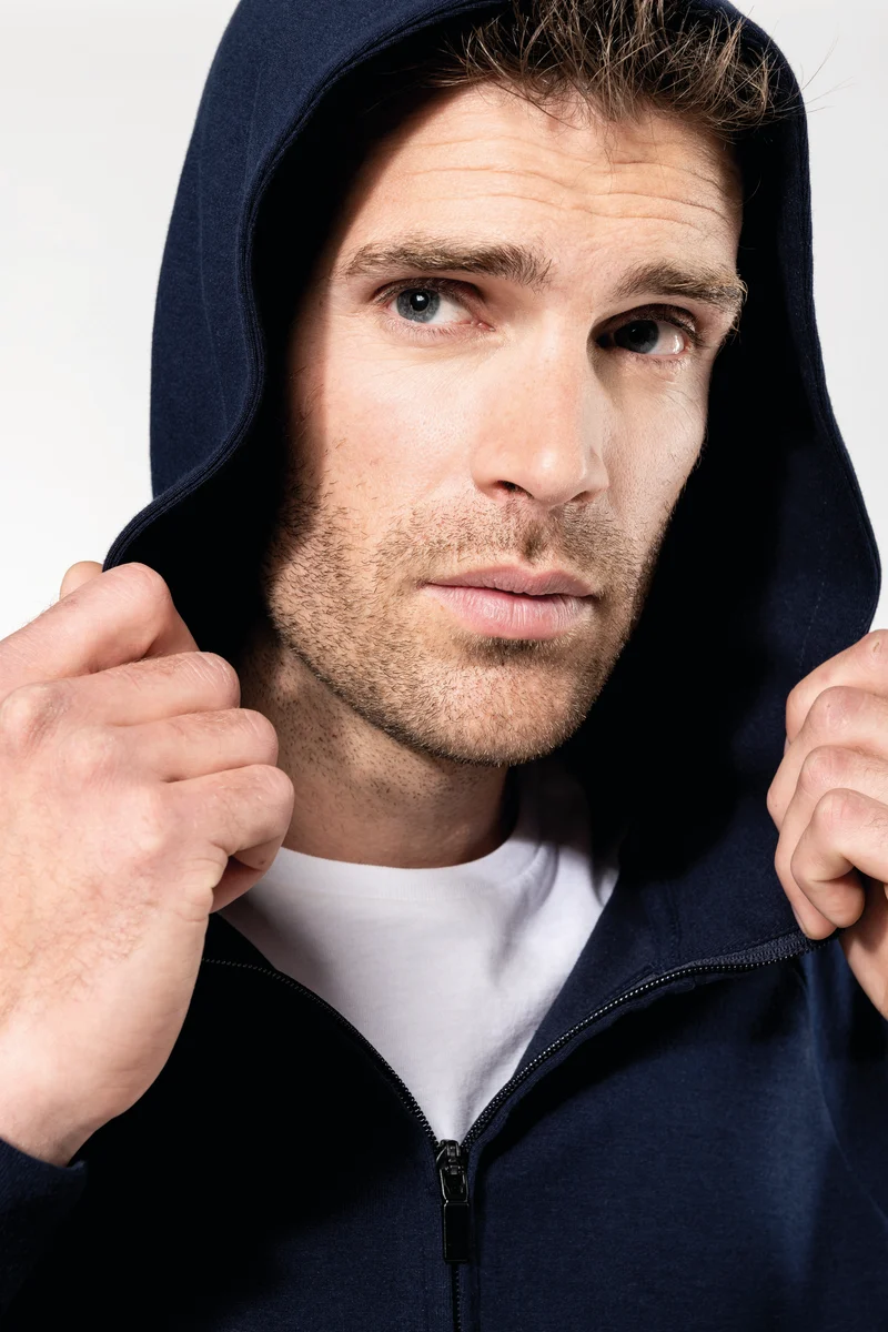 Veste zippée à capuche homme