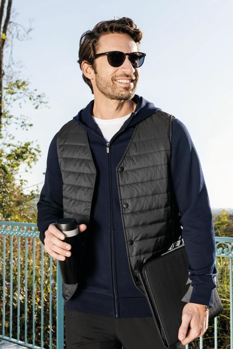 Veste zippée à capuche homme