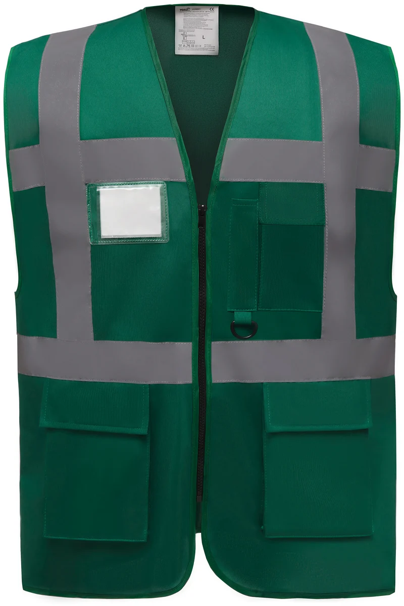 Gilet multifonction haute visibilité