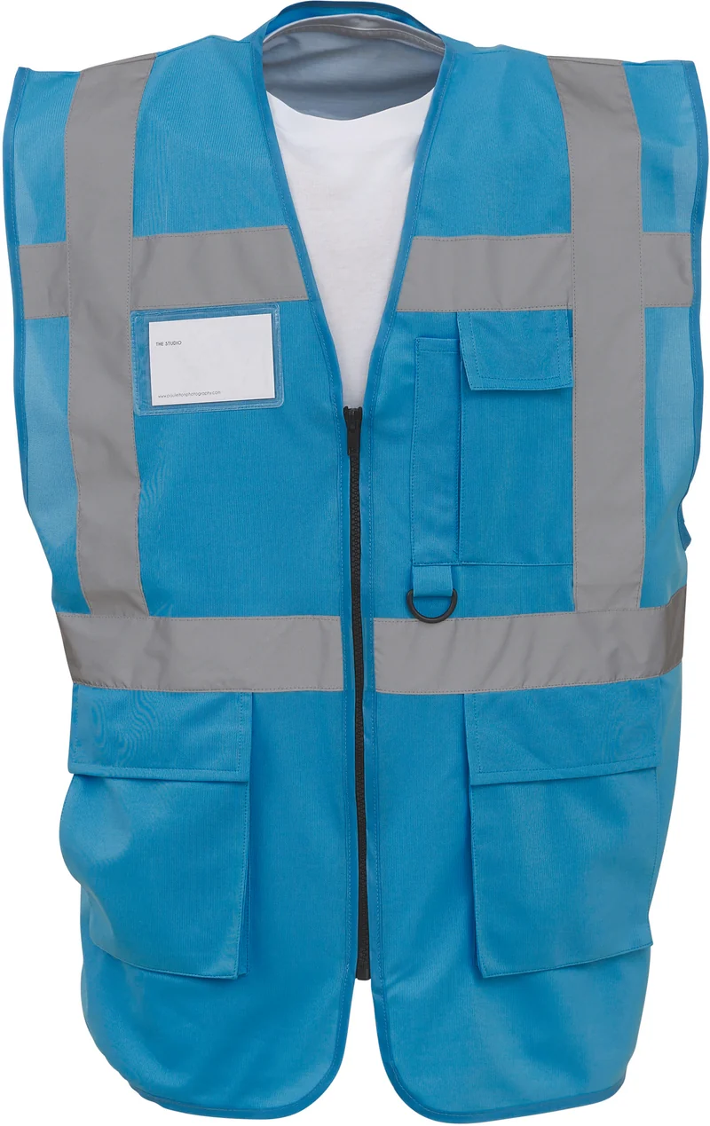 Gilet multifonction haute visibilité