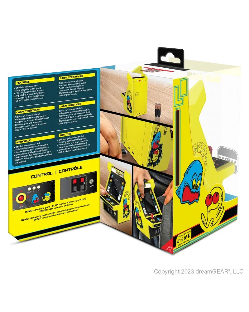 Micro Player Pac Man Pro - My Arcade