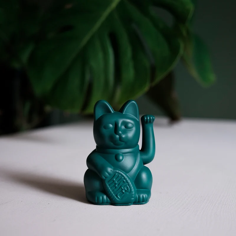 Mini Lucky Cat - Vert