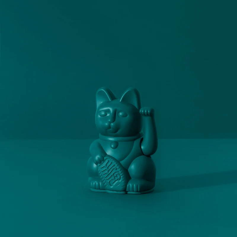 Mini Lucky Cat - Vert