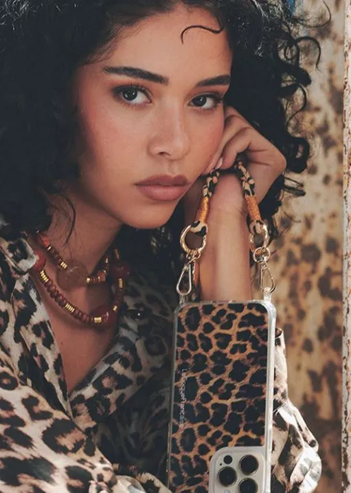 Chaîne de Téléphone Bijou - Leo Leopard