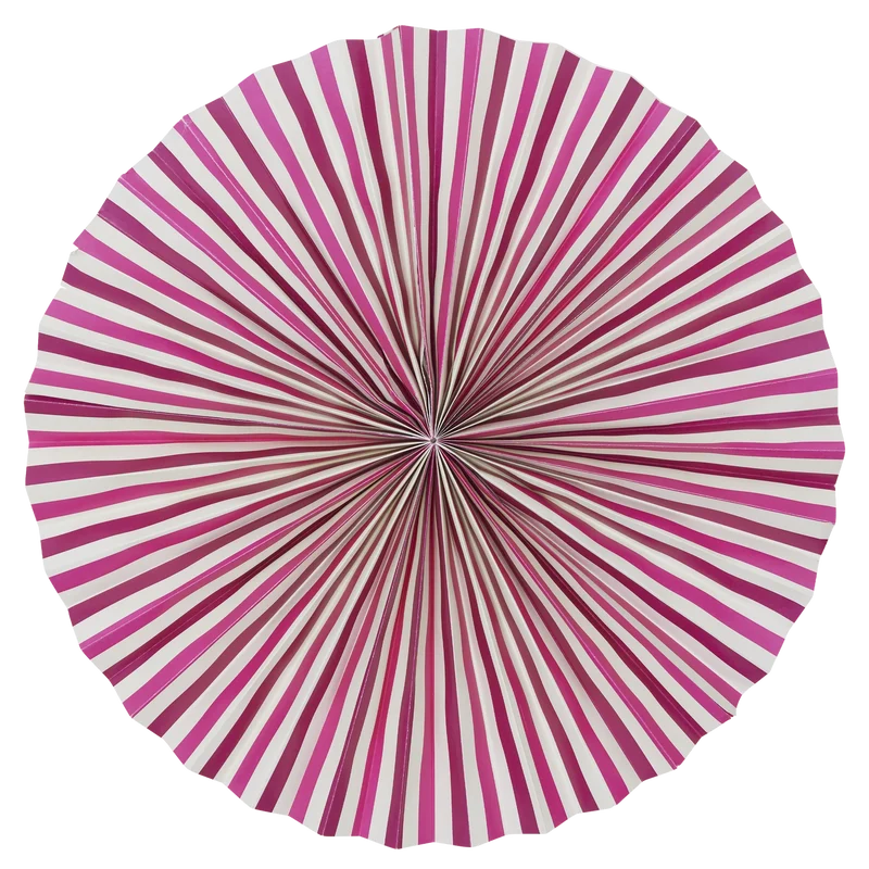 Set de 8 déco papier rosettes
