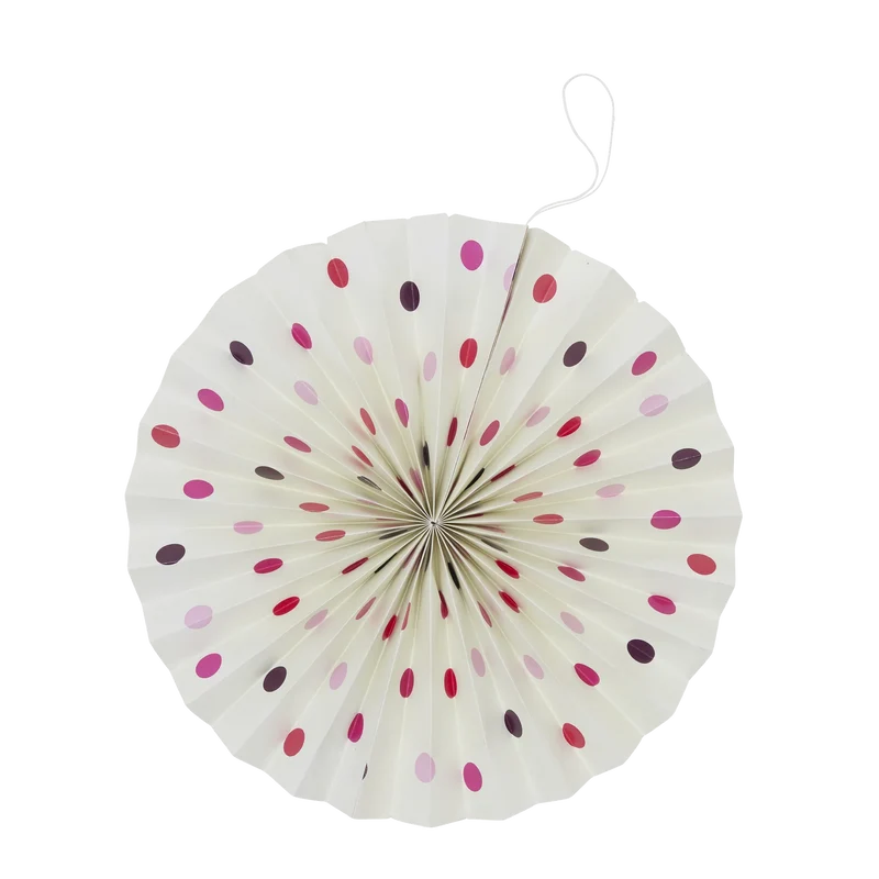 Set de 8 déco papier rosettes