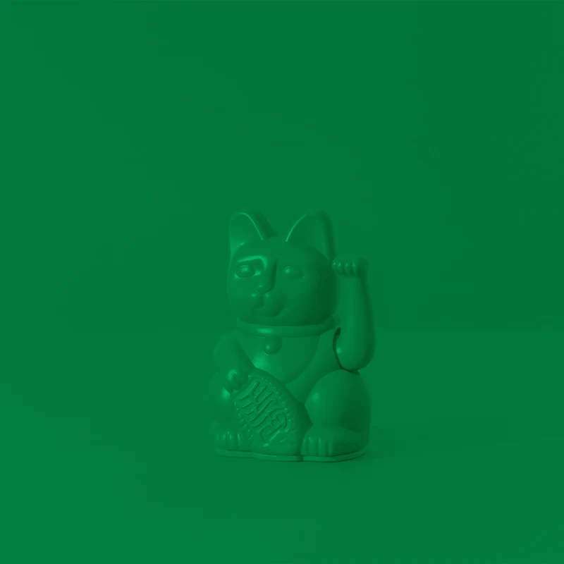 Lucky Cat - Vivid Green