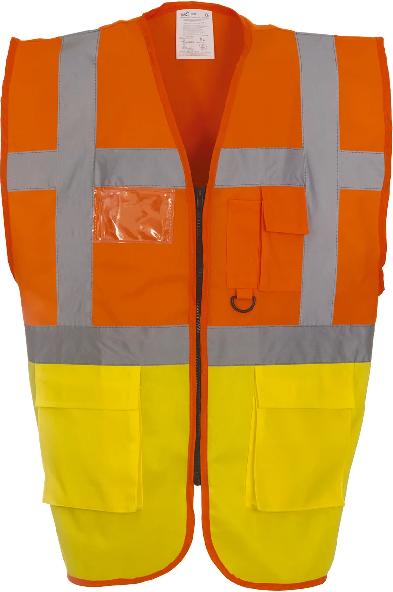 Gilet multifonction haute visibilité