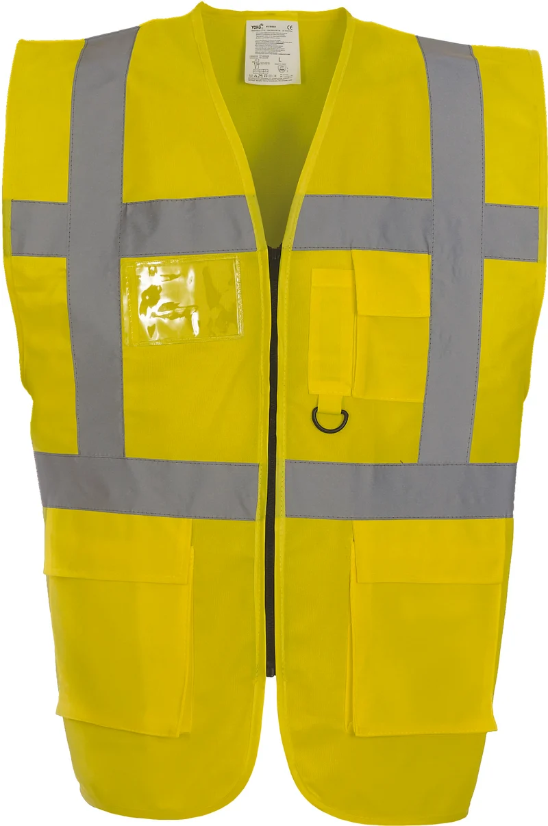 Gilet multifonction haute visibilité