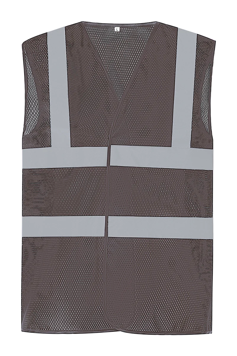Gilet haute visibilité à maille ajourée recyclée
