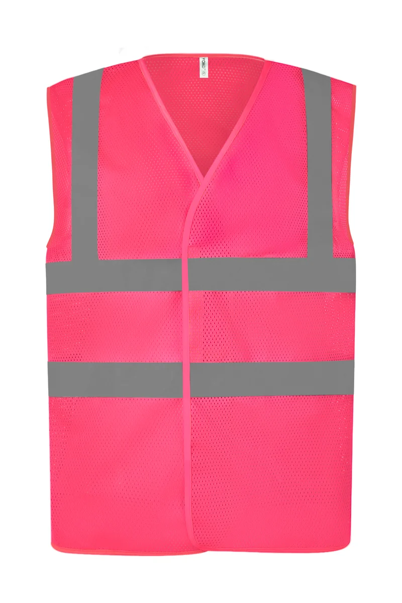 Gilet haute visibilité à maille ajourée recyclée
