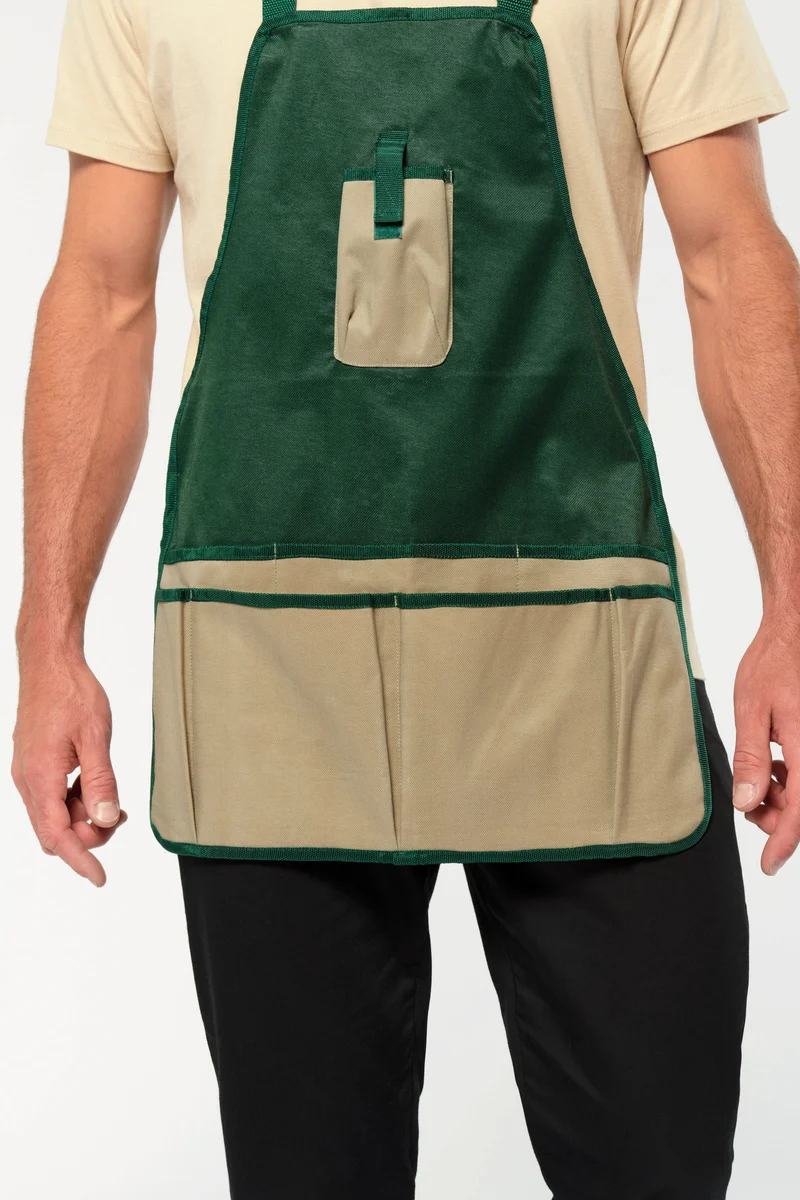 Tablier de jardinier imperméable écoresponsable unisexe