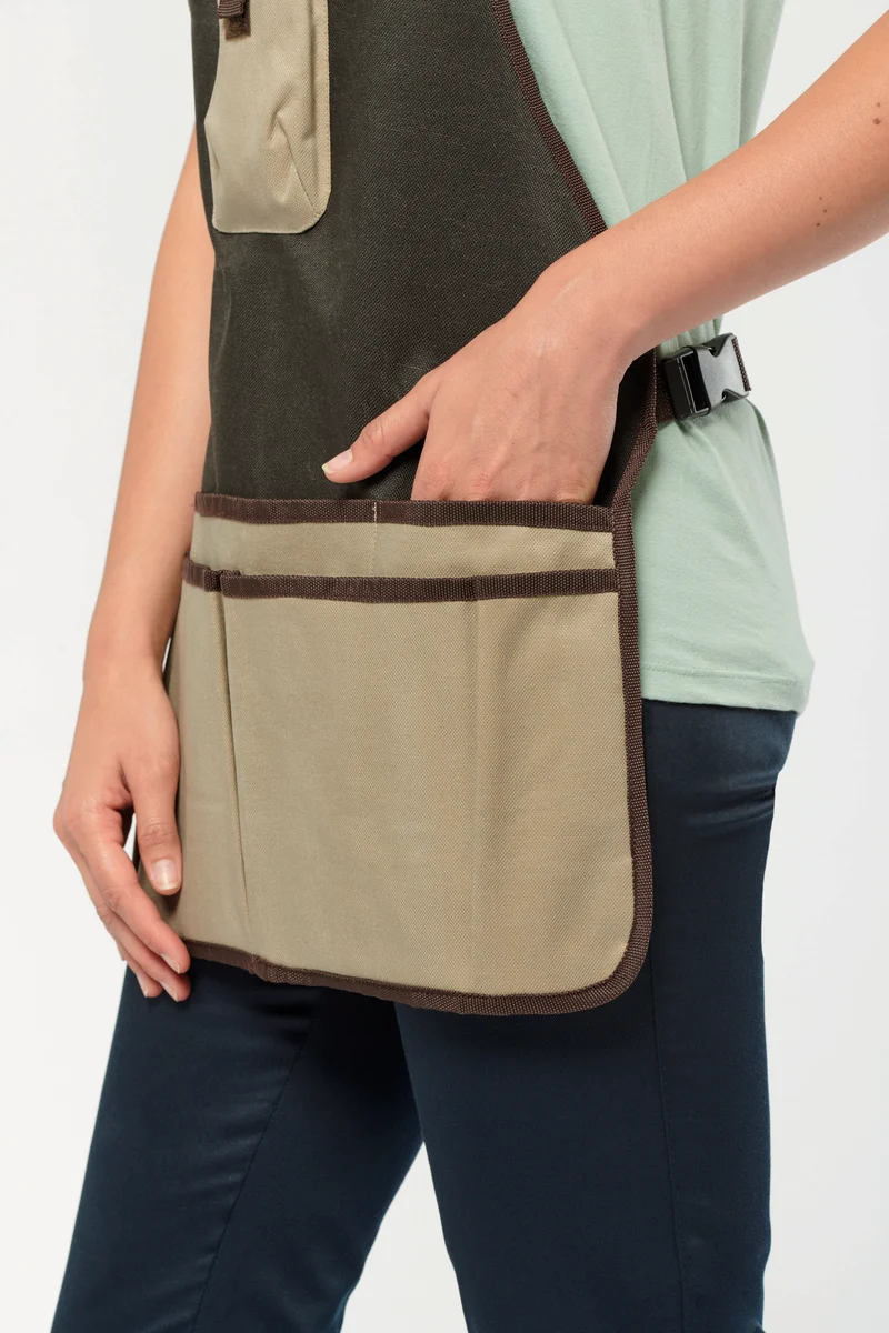 Tablier de jardinier imperméable écoresponsable unisexe