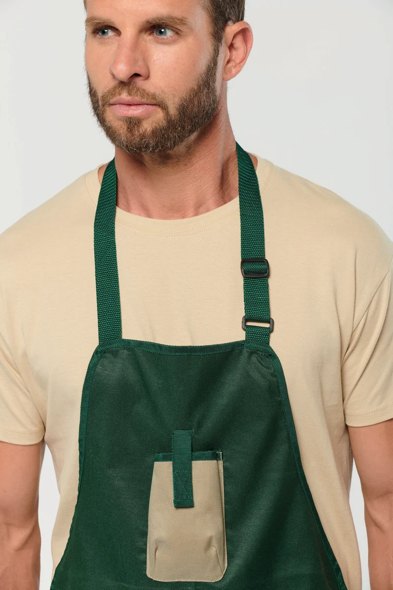 Tablier de jardinier imperméable écoresponsable unisexe