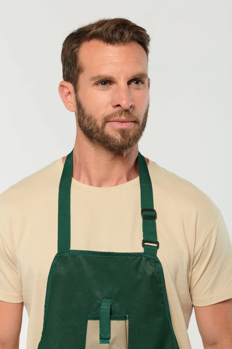 Tablier de jardinier imperméable écoresponsable unisexe