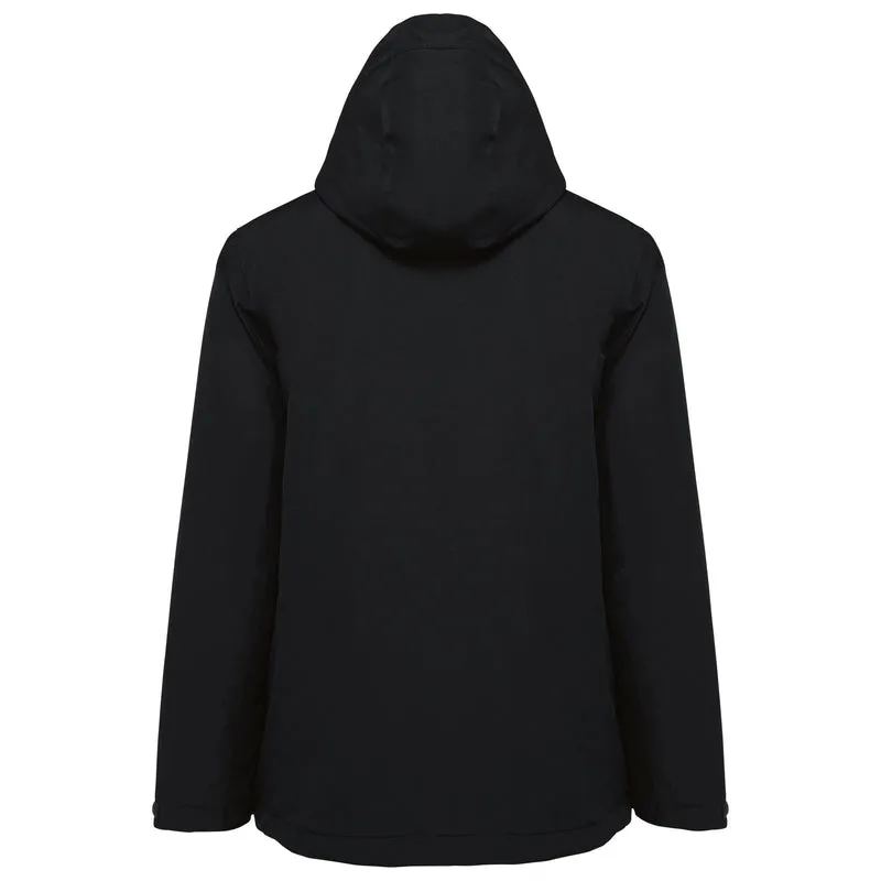 Parka performance à capuche unisexe