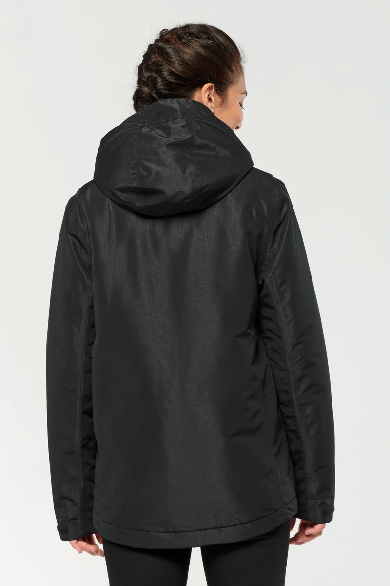 Parka performance à capuche unisexe
