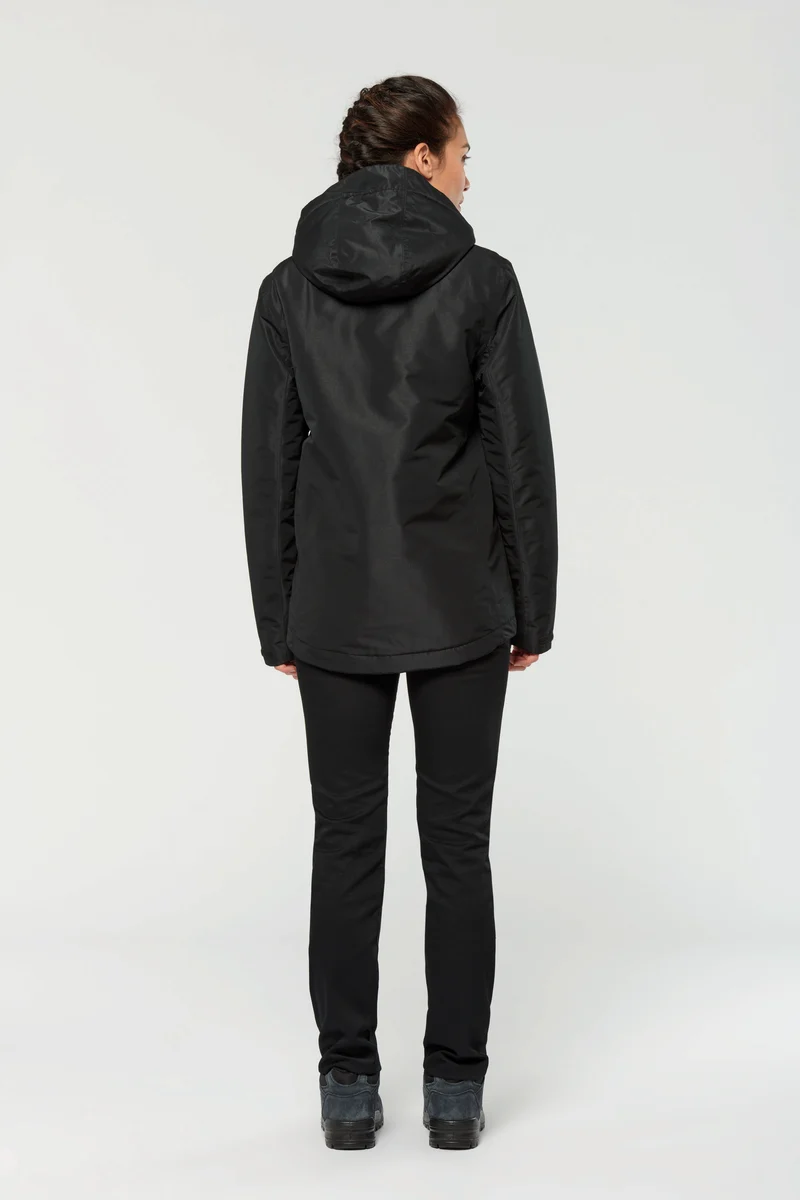 Parka performance à capuche unisexe