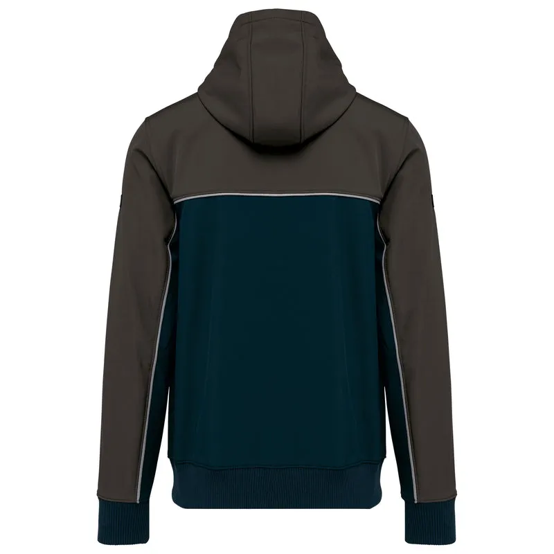Veste softshell 3 couches bicolore BIONIC-FINISH® ECO unisexe