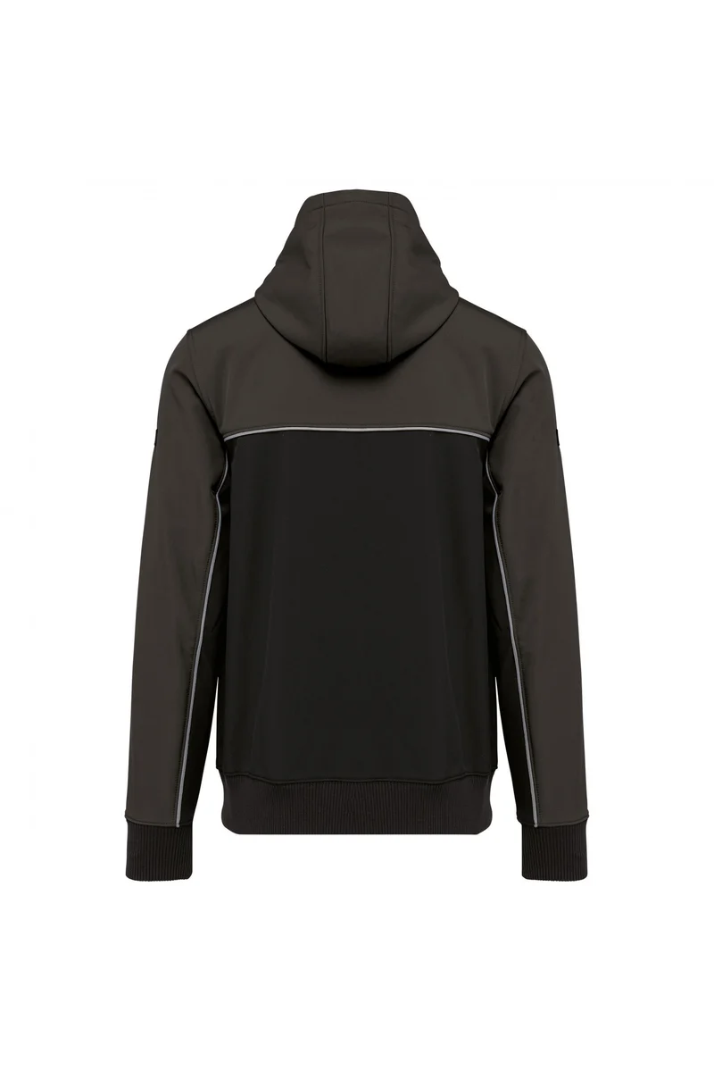 Veste softshell 3 couches bicolore BIONIC-FINISH® ECO unisexe