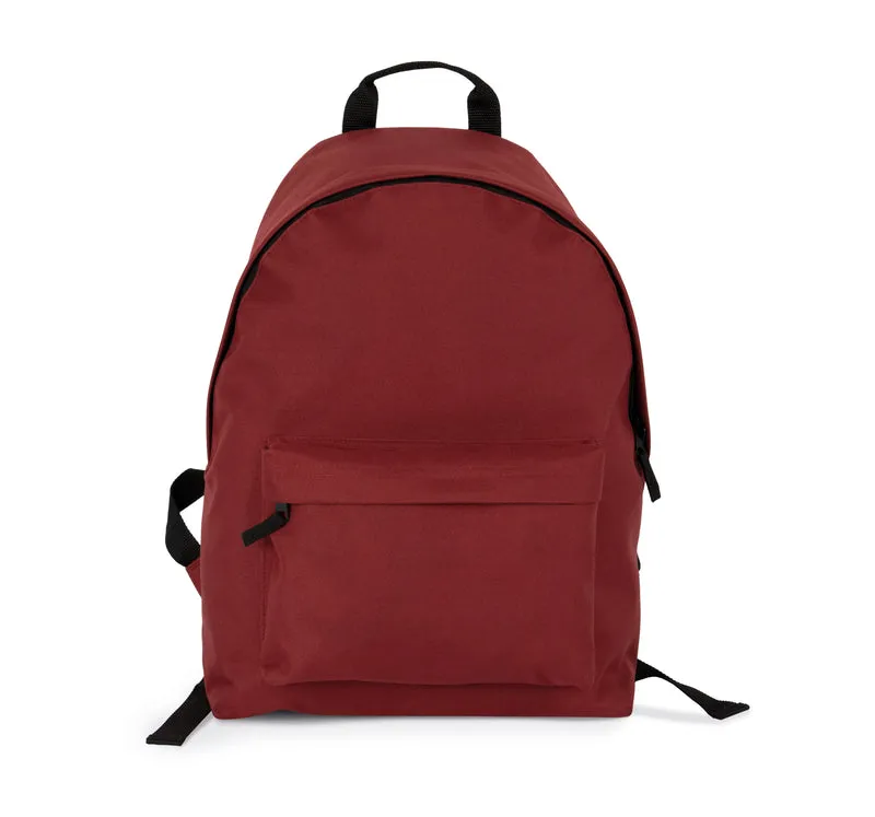 Sac à dos casual recyclé avec poche frontale
