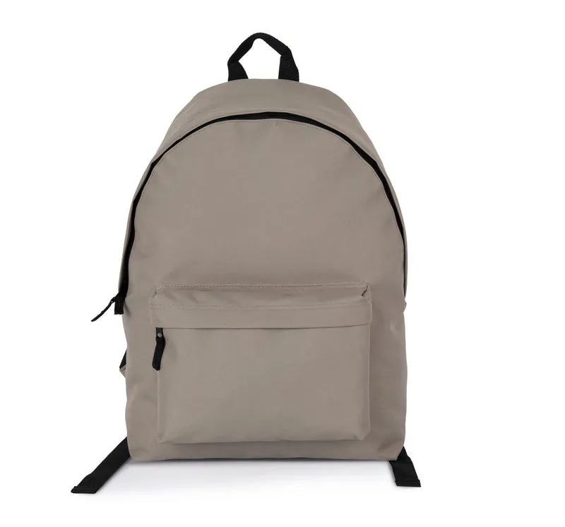 Sac à dos casual recyclé avec poche frontale