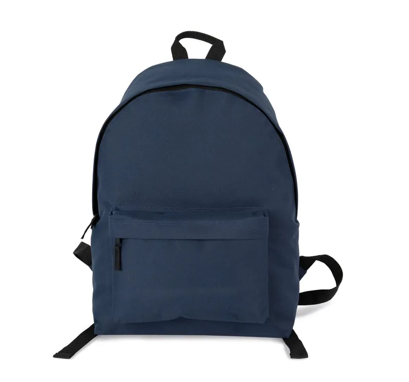 Sac à dos casual recyclé avec poche frontale