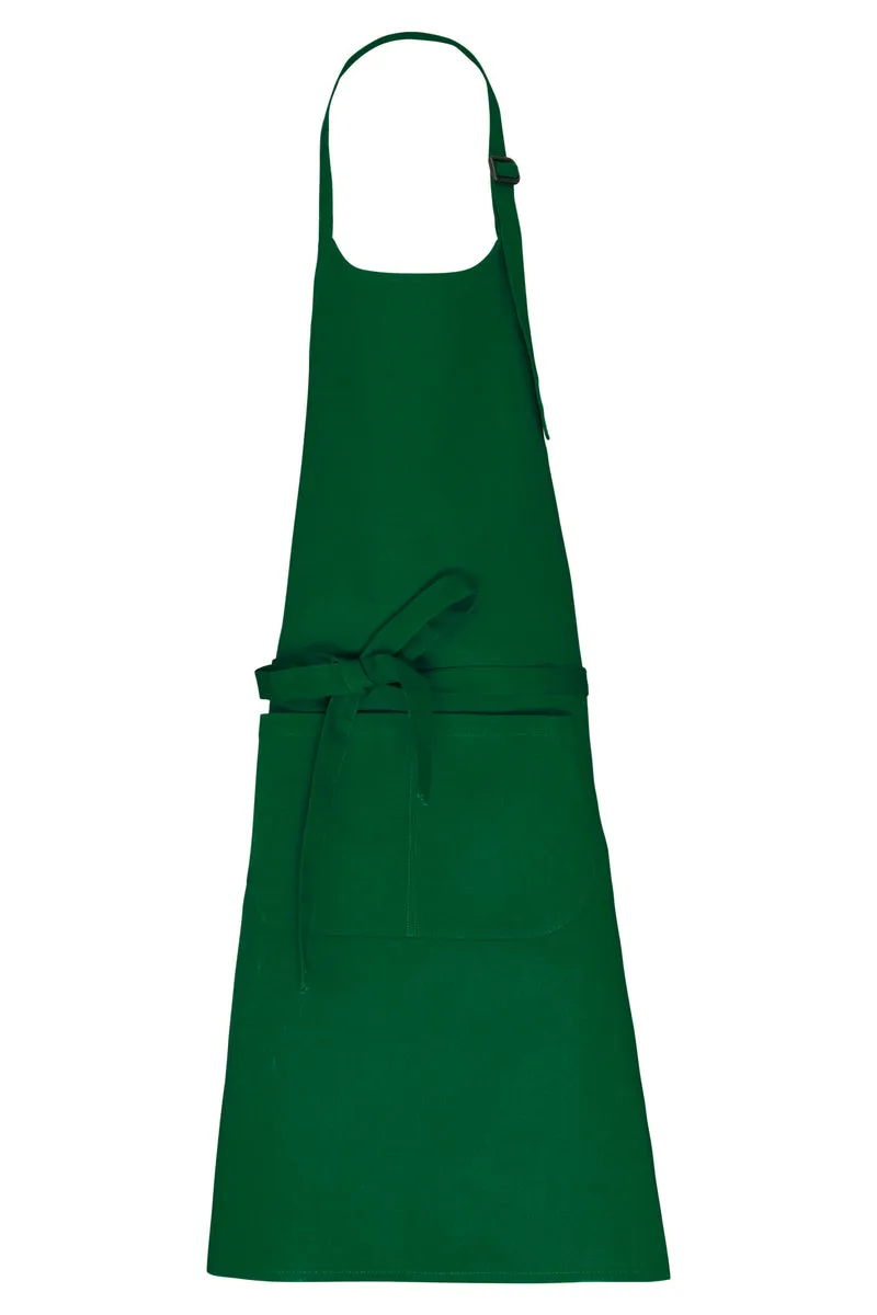 Tablier avec poche en coton Bio