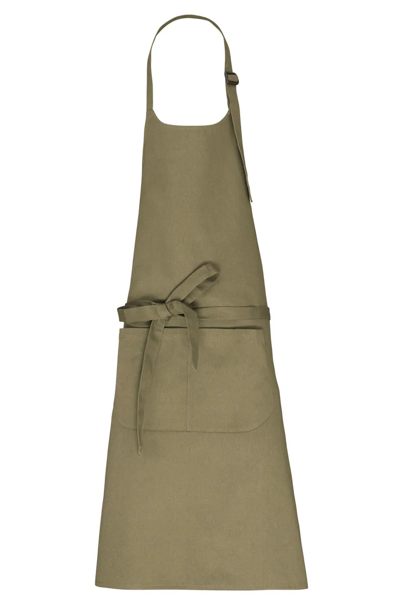 Tablier avec poche en coton Bio