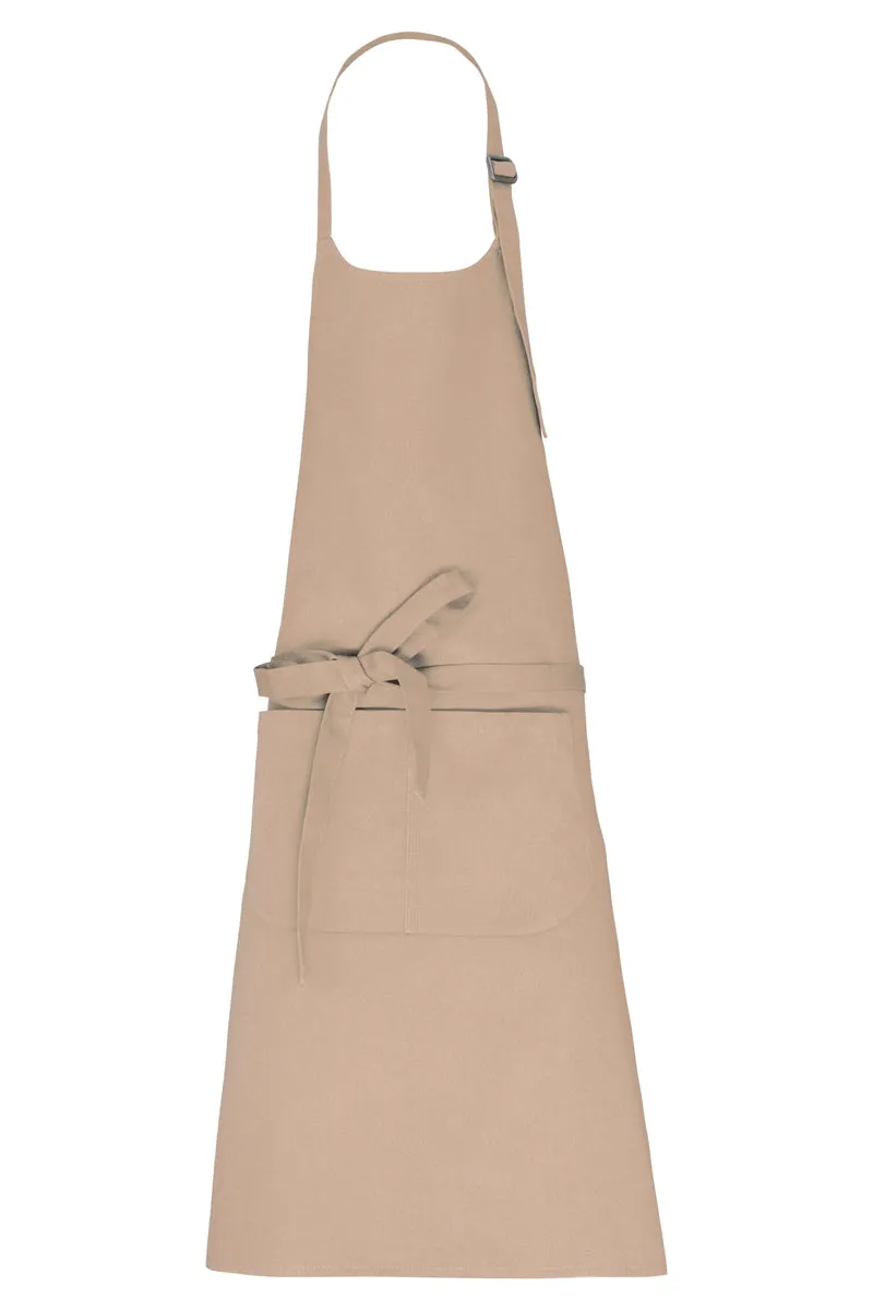 Tablier avec poche en coton Bio