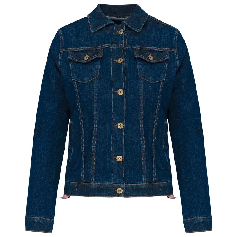 Blouson denim non doublé femme