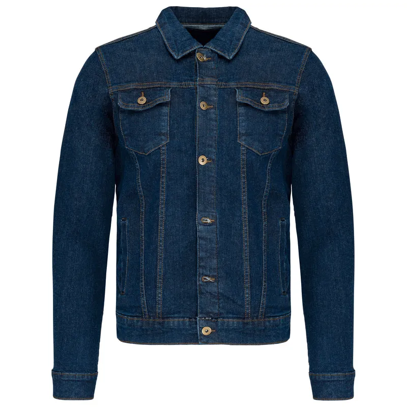 Blouson denim non doublé homme