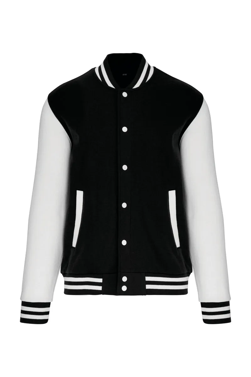 Blouson molleton teddy unisexe
