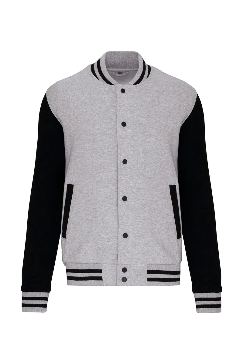 Blouson molleton teddy unisexe