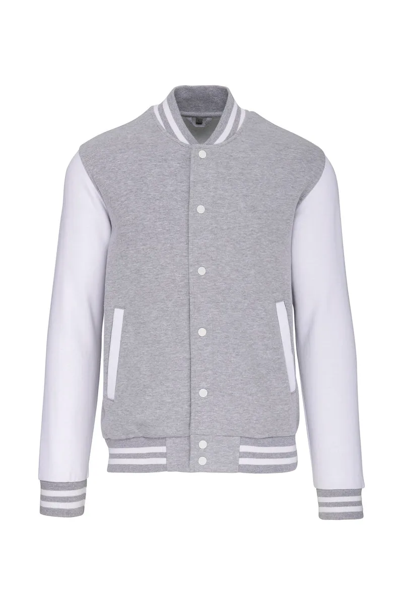 Blouson molleton teddy unisexe