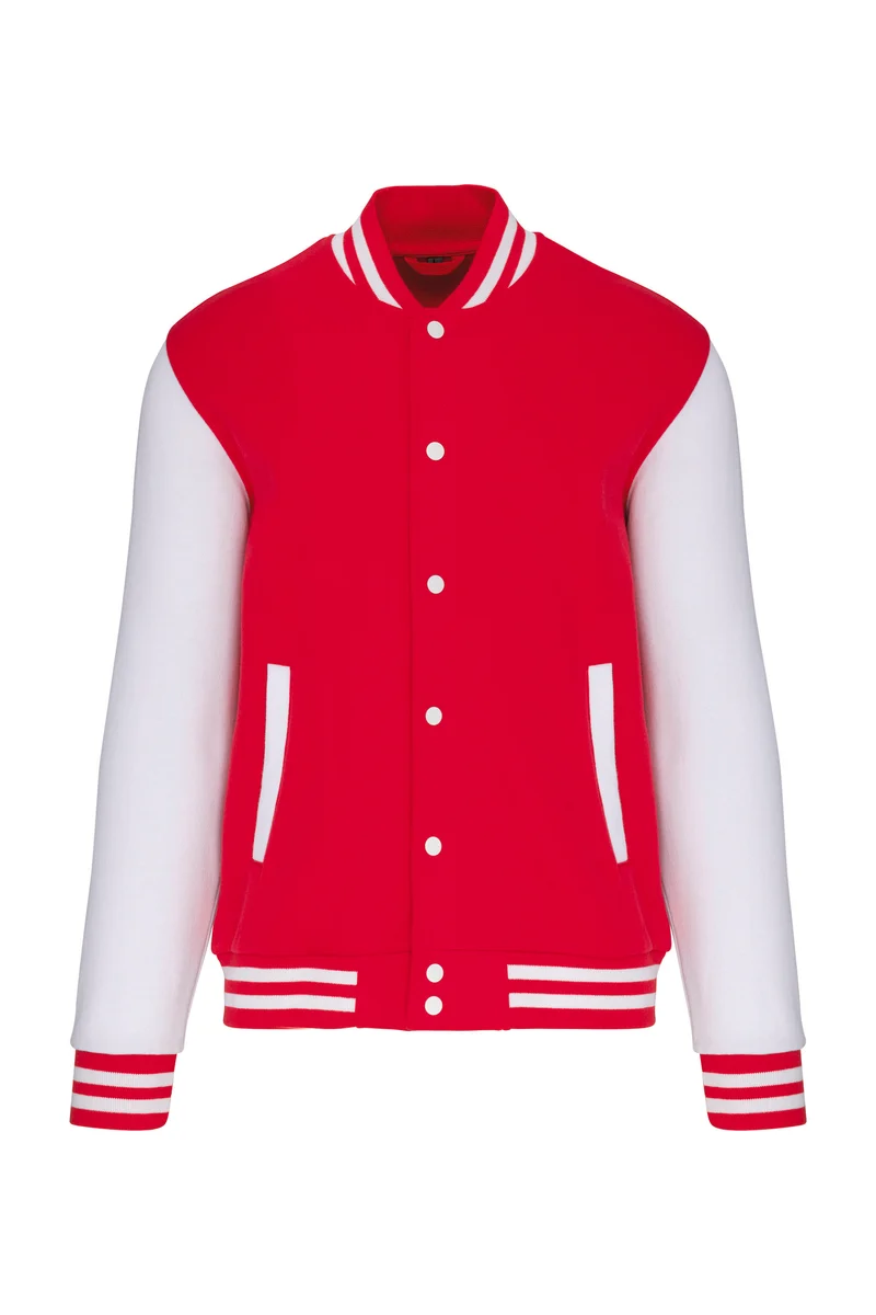 Blouson molleton teddy unisexe