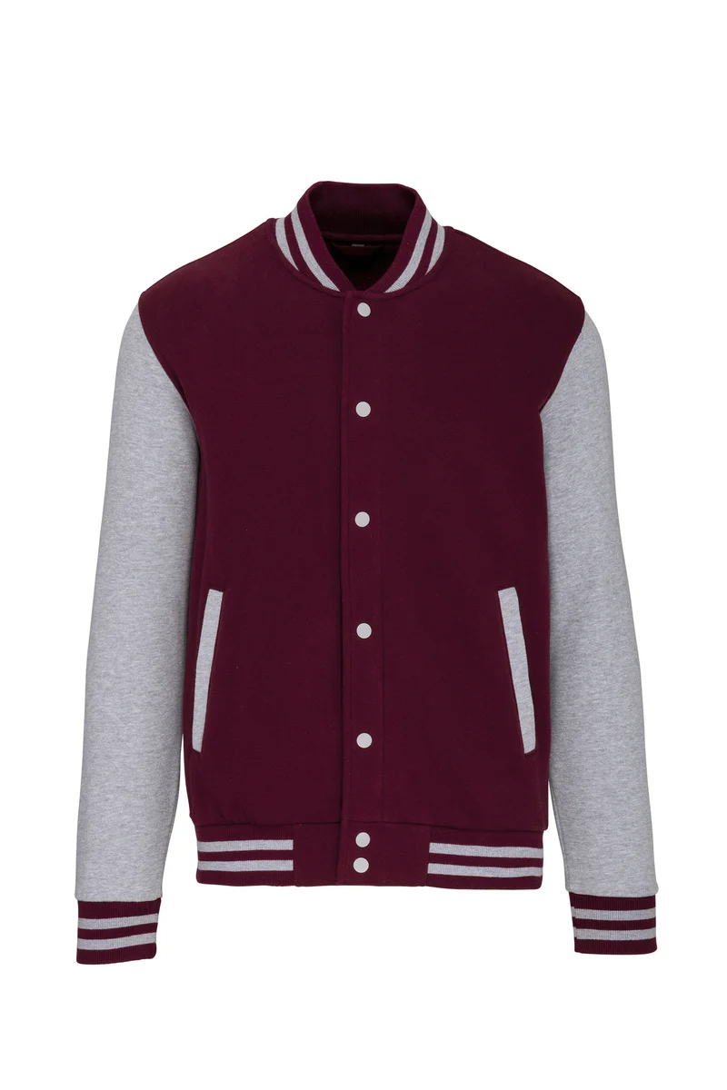 Blouson molleton teddy unisexe
