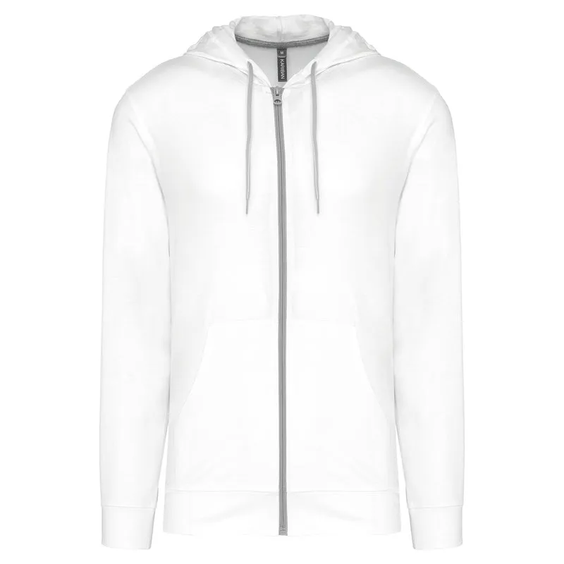 Veste coton légère à capuche