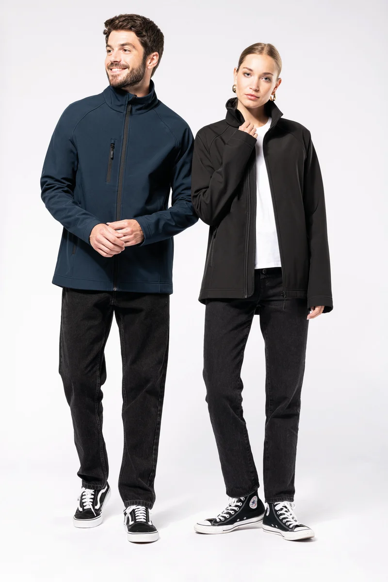 Veste softshell écoresponsable 3 couches unisexe