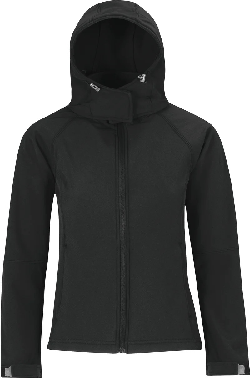 VESTE SOFTSHELL CAPUCHE FEMME