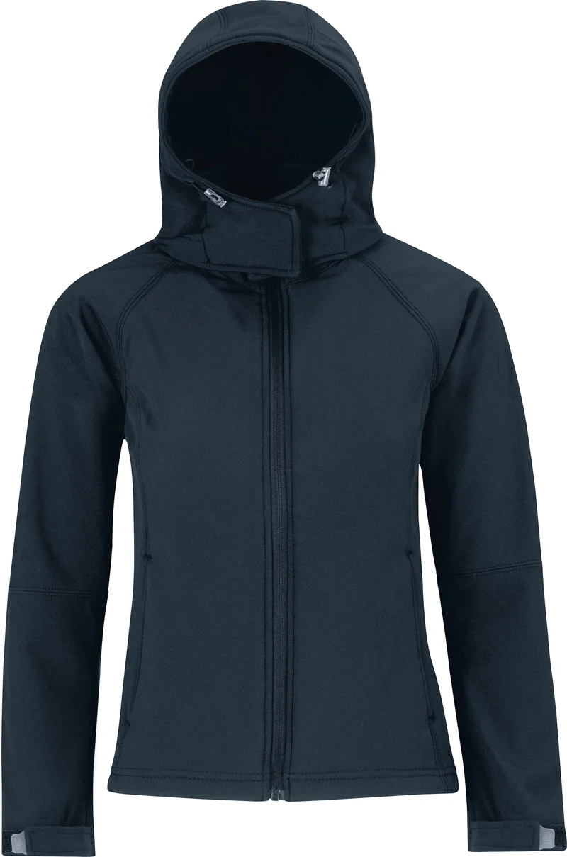 VESTE SOFTSHELL CAPUCHE FEMME
