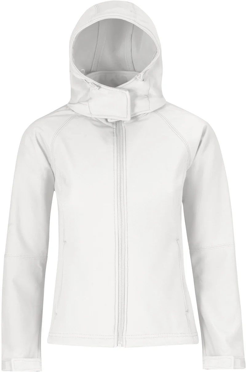 VESTE SOFTSHELL CAPUCHE FEMME