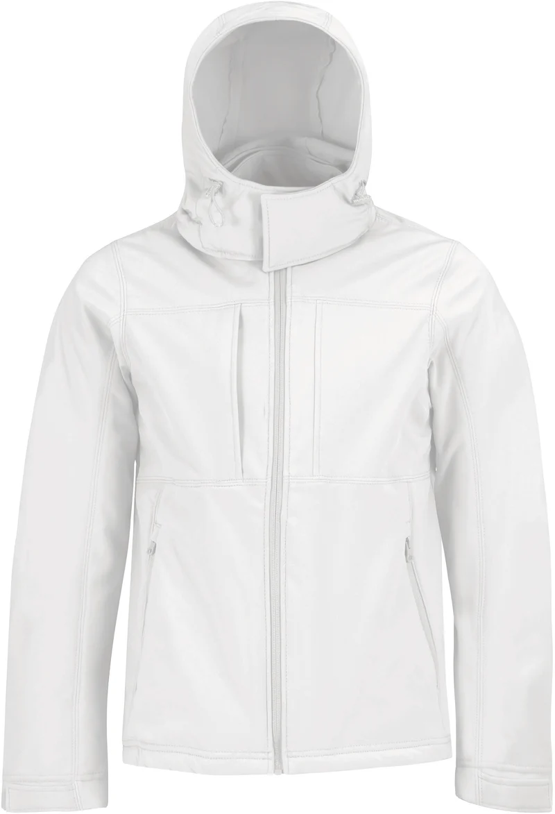 VESTE SOFTSHELL CAPUCHE HOMME