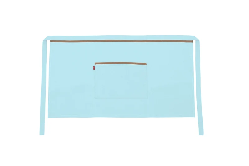 TABLIER COURT TURQUOISE CLAIR
