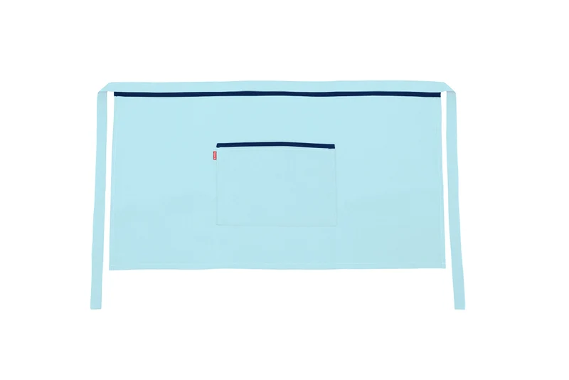 TABLIER COURT TURQUOISE CLAIR