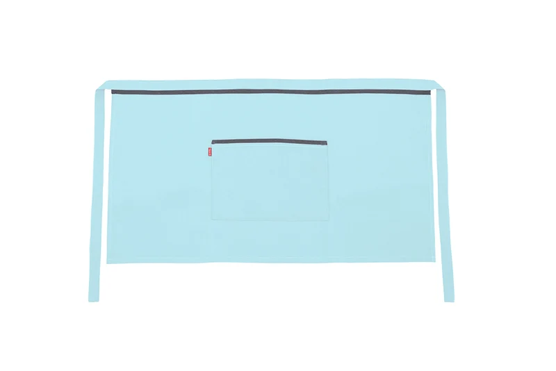 TABLIER COURT TURQUOISE CLAIR