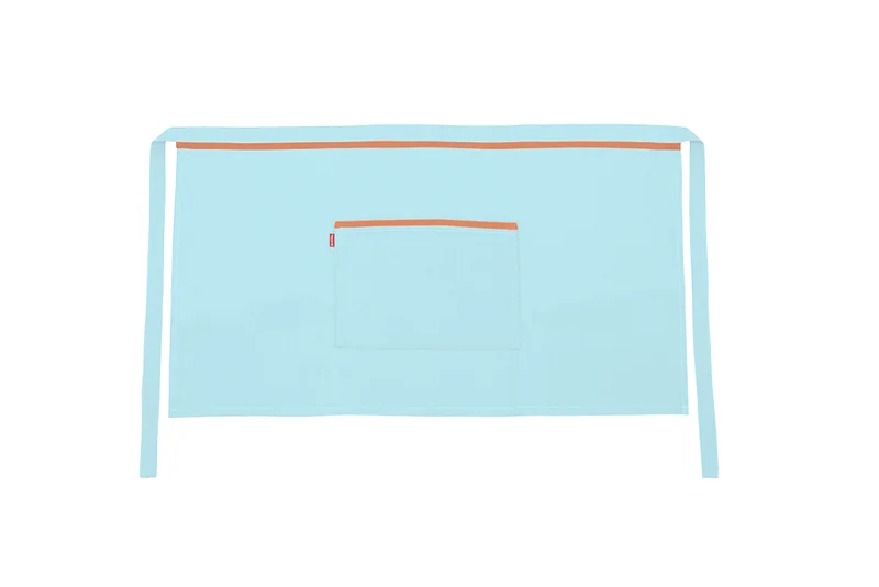 TABLIER COURT TURQUOISE CLAIR